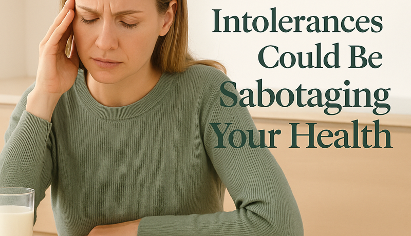 Food intolerance reaction in adult female