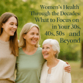 Natural health for women in their 30s to 50s
