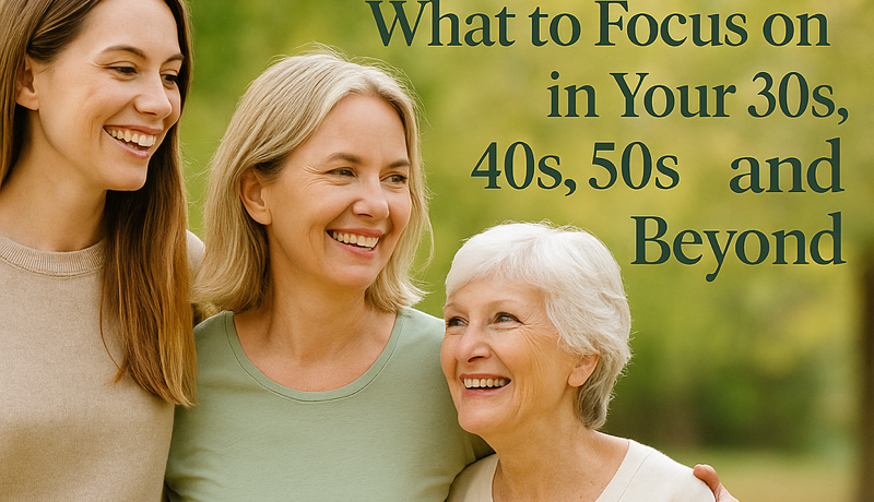 Natural health for women in their 30s to 50s